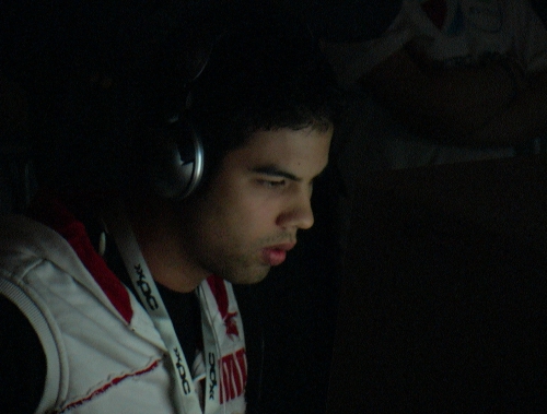 Potti in the match against icsu (during the ESWC qualifier)