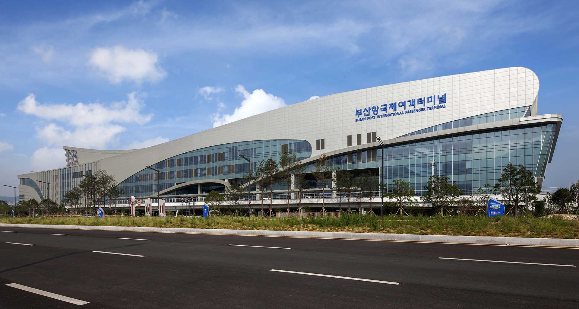 International Passenger Terminal, Busan, Sydkorea. Foto: Heerim Architects and Planners.