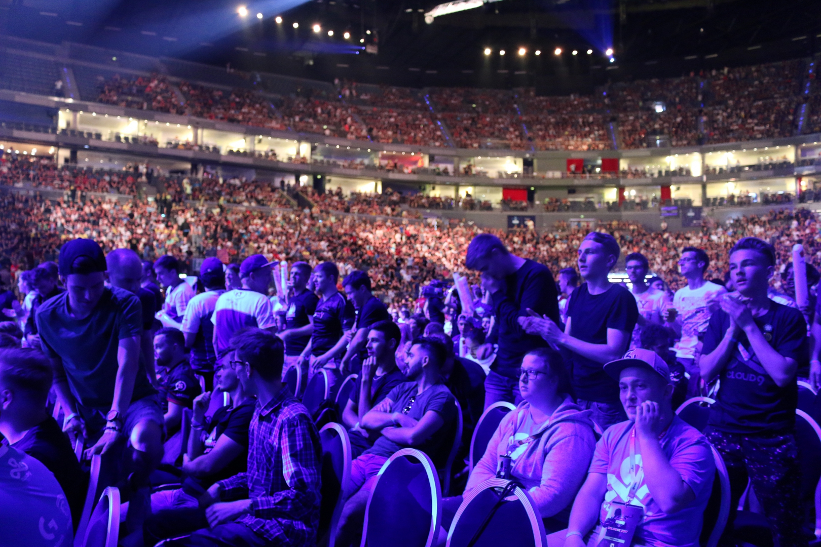 Cloud9-fans på plats i Lanxess Arena fick många anledningar att jubla.