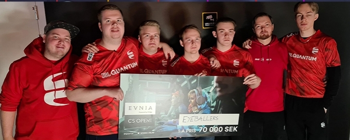 Eyeballers Vinner Evnia CS Open 2023 | Counter-Strike | Fragbite.se